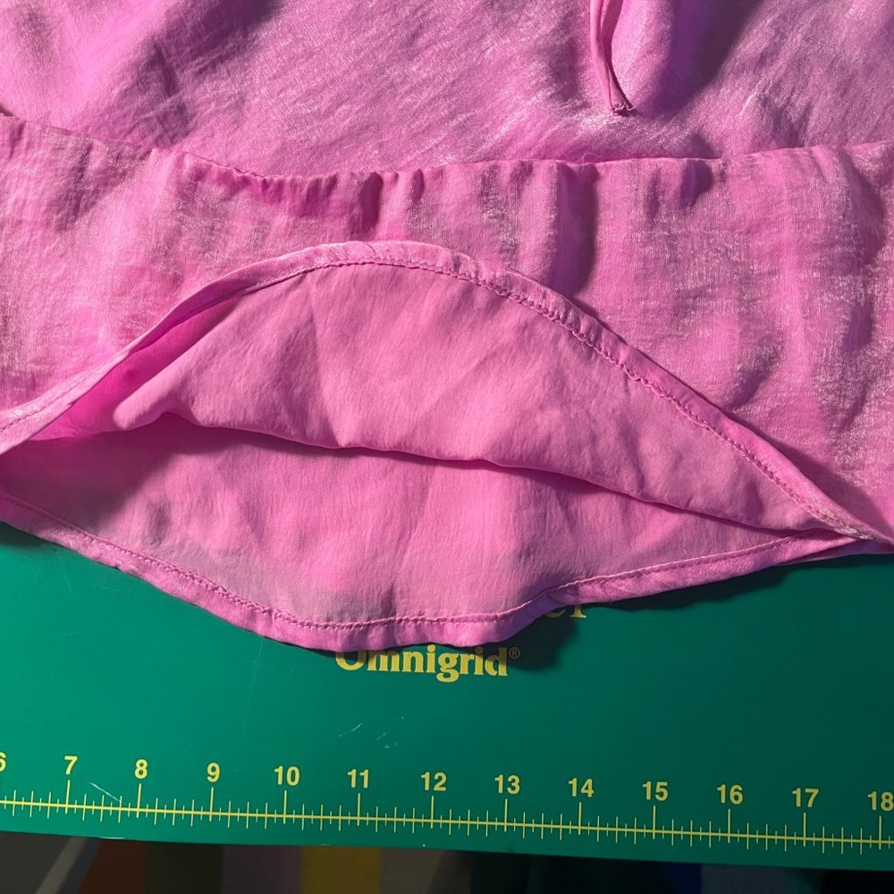 Loose Scoop Pink Tan Top - Picture 4 of 4